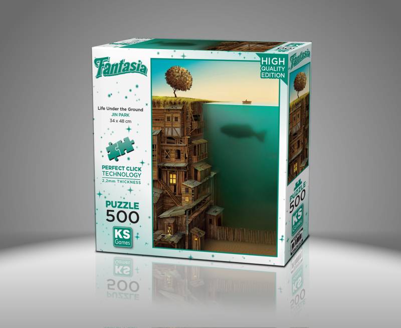KS Games Puzzle 500 Teile - Life under the ground - von KS Games
