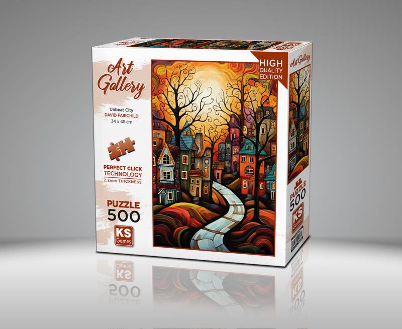 KS Games Puzzle 500 Teile - Unbeat City - von KS Games