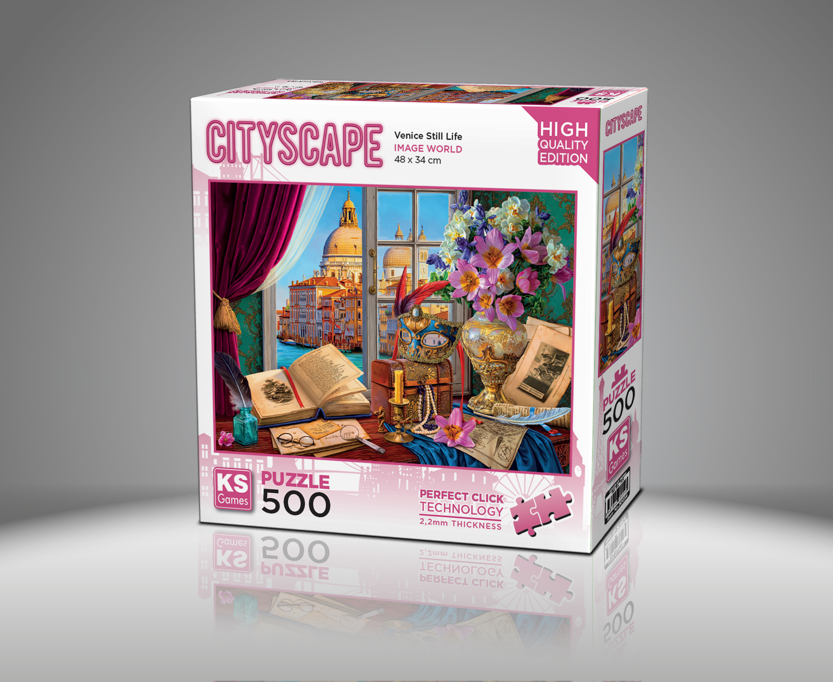 KS Games Puzzle 500 Teile - Venice still life - von KS Games