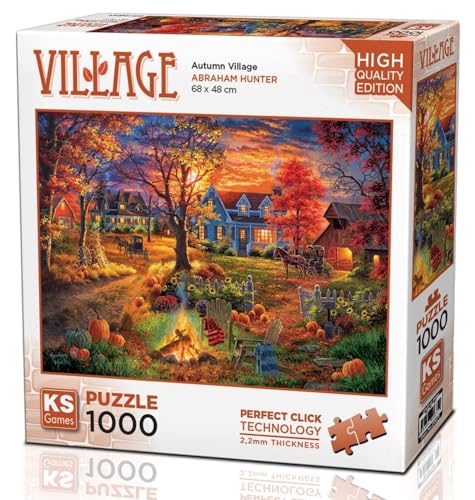 KS Puzzle 20671 - Dorf im Herbst - 1000 Teile Puzzle für Erwachsene KS Puzzle 20671 - Dorf im Herbst - 1000 Teile Puzzle für Erwachsene von KS Games