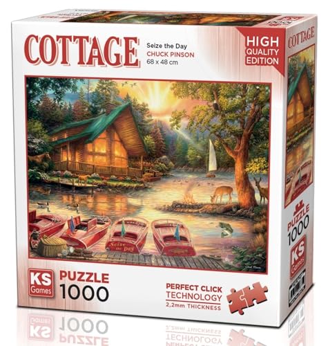 KS Puzzle 20675 - Den Tag ergreifen - 1000 Teile Puzzle für Erwachsene KS Puzzle 20675 - Den Tag ergreifen - 1000 Teile Puzzle für Erwachsene von KS Games