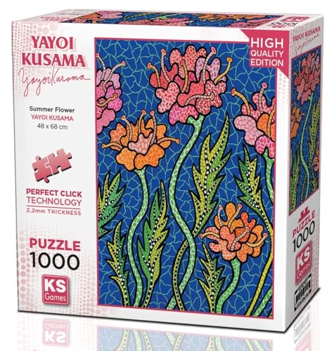 KS Puzzle 20717 - Summerflower - 1000 Teile Puzzle für Erwachsene von KS Games