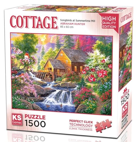 KS Puzzle 22027 - Singvögel bei Summertime Mill - 1500 Teile Puzzle für Erwachsene KS Puzzle 22027 - Singvögel bei Summertime Mill - 1500 Teile Puzzle für Erwachsene von KS Games