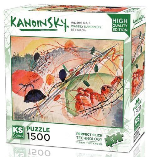 KS Puzzle 22031 - Aquarell No: 6-1500 Teile Puzzle für Erwachsene KS Puzzle 22031 - Aquarell No: 6-1500 Teile Puzzle für Erwachsene von KS Games