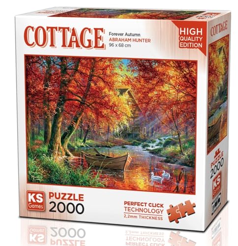 KS Puzzle 22514 - Herbst für Immer - 2000 Teile Puzzle für Erwachsene von KS Games