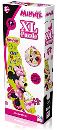 KS Puzzle 52 Teile Minnie Mouse XL Rahmenlos von KS OYUNCAK