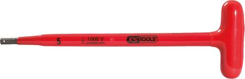 KS Tools T-Griff-Innensechskant-Stiftschlüssel mit Schutzisolierung, 4x200mm 117.1675 von KS Tools