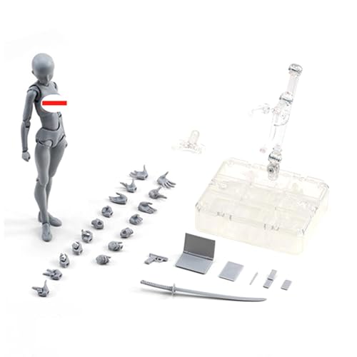 KSHSAA Body Kun Figur Body Chan Puppe, Actionfiguren Zeichnung Schaufensterpuppe, Kunstfigur Modell SHF Figur Zeichnung Figurenmodelle für Künstler Sammlerspielzeug von KSHSAA