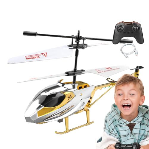 KSHSAA Hubschrauberdrohnen für Kinder, Ferngesteuerter Hubschrauber für Kinder | Flugzeugmodellspielzeug - Ferngesteuertes Flugzeugspielzeug mit stabilem Flug und einfacher Steuerung von KSHSAA
