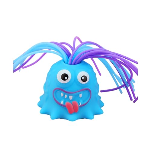 Lustiges Spielzeug zum Ziehen von Haaren, lustiges Schrei-Spielzeug, leuchtendes Quetschspielzeug für Kinder, schreiendes Monster-Spielzeug, Angstabbauspielzeug, Geschenk für Ostern, Weihnachten Lustiges Spielzeug zum Ziehen von Haaren, lustiges Schrei-Spielzeug, leuchtendes Quetschspielzeug für Kinder, schreiendes Monster-Spielzeug, Angstabbauspielzeug, Geschenk für Ostern, Weihnachten von KSIEE