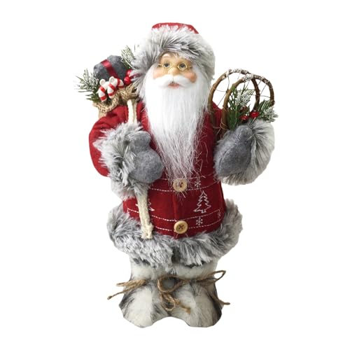 Weihnachtsmann-Puppenspielzeug für Kinder, 30,5 cm Weihnachtsmann-Puppe, Urlaubsparty-Zubehör, Stehpuppenspielzeug, Weihnachtsdekorationen, Puppenspielzeug für Kinder, Geburtstagsgeschenke, Weihnachtsmann-Puppenspielzeug für Kinder, 30,5 cm Weihnachtsmann-Puppe, Urlaubsparty-Zubehör, Stehpuppenspielzeug, Weihnachtsdekorationen, Puppenspielzeug für Kinder, Geburtstagsgeschenke, von KSIEE