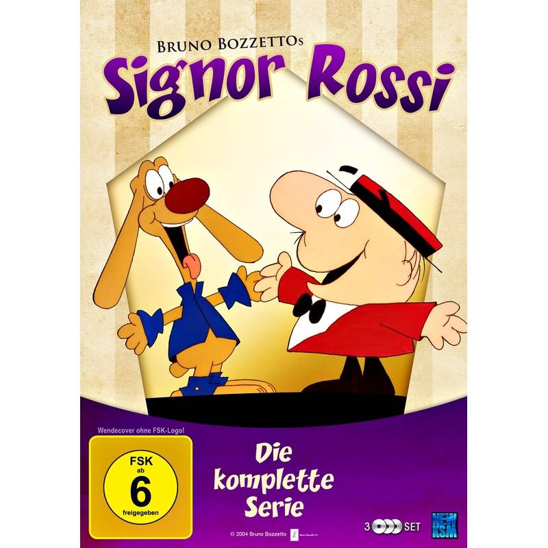 Signor Rossi - Die komplette Serie, 3 DVDs von KSM