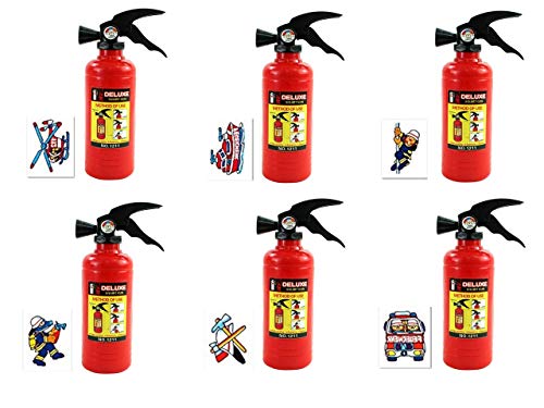 Neu KSS Großes Wasserpistolen Wasserspritzen Set Feuerwehr + Tattoos 12 Teilig Kindergeburtstag usw... von KSS