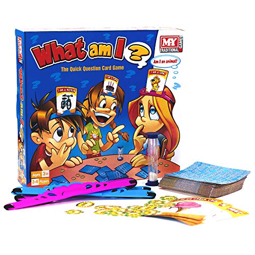 M.Y What Am I Family Kartenspiel für Kinder | Schnelles Frage-Kartenspiel Geeignet für Erwachsene und Kinder M.Y What Am I Family Kartenspiel für Kinder | Schnelles Frage-Kartenspiel Geeignet für Erwachsene und Kinder von CAROUSEL