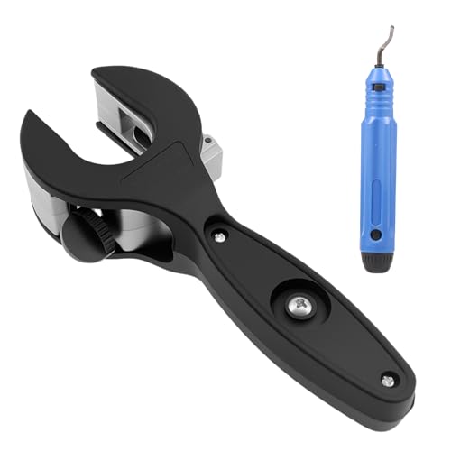 KTCINA Ratschenschlauchschneider effizient 2 in 1 Kupferrohrschneider Compacting Ratcheting PVC Rohrschneidwerkzeug für 1/4 bis 7/8 Zoll Schläuche DIY -Projekte von KTCINA