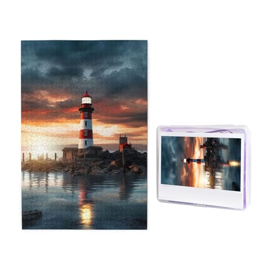 1000-teiliges Puzzle für Erwachsene, herausforderndes Puzzle für Spieleabende, Holzpuzzle, personalisierbar, benutzerdefinierte Holz-Puzzles für Familie, Meer, Leuchtturm, Bilderpuzzles, fertige Größe 1000-teiliges Puzzle für Erwachsene, herausforderndes Puzzle für Spieleabende, Holzpuzzle, personalisierbar, benutzerdefinierte Holz-Puzzles für Familie, Meer, Leuchtturm, Bilderpuzzles, fertige Größe von KTHSNSKL
