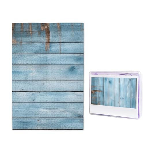 1000-teiliges Puzzle für Erwachsene, herausforderndes Puzzle für Spieleabende, Holzpuzzle, personalisierbar, benutzerdefinierte Holz-Puzzles für Familie, blaues Holzbild, Puzzle, fertige Größe 74,9 x 1000-teiliges Puzzle für Erwachsene, herausforderndes Puzzle für Spieleabende, Holzpuzzle, personalisierbar, benutzerdefinierte Holz-Puzzles für Familie, blaues Holzbild, Puzzle, fertige Größe 74,9 x von KTHSNSKL