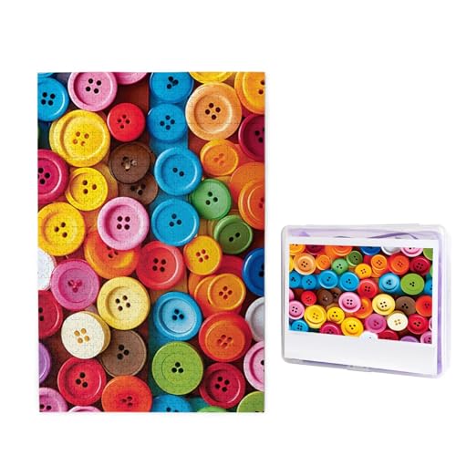 1000-teiliges Puzzle für Erwachsene, herausforderndes Puzzle für Spieleabende, Holzpuzzle, personalisierte Holz-Puzzles für Familie, bunte Knöpfe, Bilderpuzzles, fertige Größe 74,9 x 50 cm 1000-teiliges Puzzle für Erwachsene, herausforderndes Puzzle für Spieleabende, Holzpuzzle, personalisierte Holz-Puzzles für Familie, bunte Knöpfe, Bilderpuzzles, fertige Größe 74,9 x 50 cm von KTHSNSKL