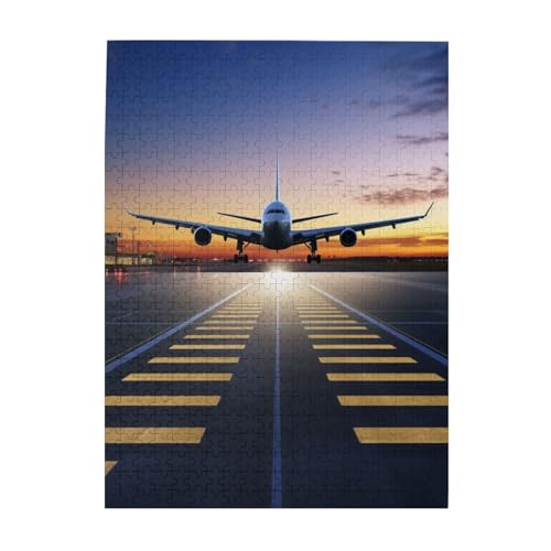 500-teiliges Puzzle für Erwachsene, herausfordernde Puzzles für Spieleabende, Holzpuzzle, personalisierbar, benutzerdefinierte Holzpuzzles für Familie, Flughafen, Bilderpuzzles, fertige Größe 51,8 x 500-teiliges Puzzle für Erwachsene, herausfordernde Puzzles für Spieleabende, Holzpuzzle, personalisierbar, benutzerdefinierte Holzpuzzles für Familie, Flughafen, Bilderpuzzles, fertige Größe 51,8 x von KTHSNSKL