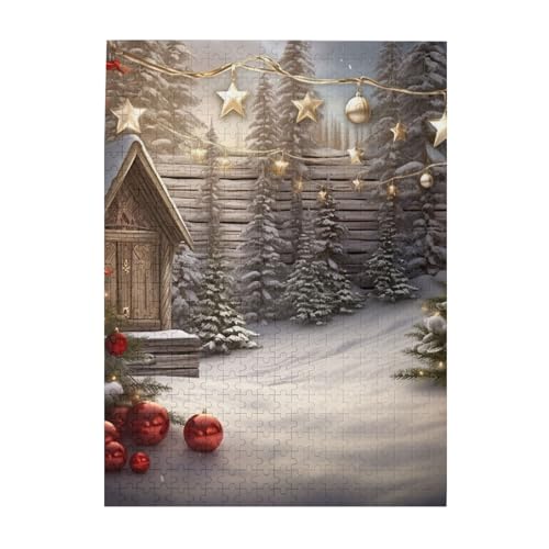 500-teiliges Puzzle für Erwachsene, herausfordernde Puzzles für Spieleabende, Holzpuzzle, personalisierbar, individuelle Holzpuzzles für Familie, Weihnachten, Holzbild, Puzzle, fertige Größe 51,8 x 500-teiliges Puzzle für Erwachsene, herausfordernde Puzzles für Spieleabende, Holzpuzzle, personalisierbar, individuelle Holzpuzzles für Familie, Weihnachten, Holzbild, Puzzle, fertige Größe 51,8 x von KTHSNSKL
