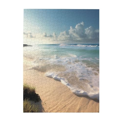 500-teiliges Puzzle für Erwachsene, herausfordernde Puzzles für Spieleabende, Holzpuzzle, personalisierbar, individuelle Holzpuzzles für Familie, ruhige Küsten-Bilderpuzzles, fertige Größe 51,8 x 38,1 500-teiliges Puzzle für Erwachsene, herausfordernde Puzzles für Spieleabende, Holzpuzzle, personalisierbar, individuelle Holzpuzzles für Familie, ruhige Küsten-Bilderpuzzles, fertige Größe 51,8 x 38,1 von KTHSNSKL