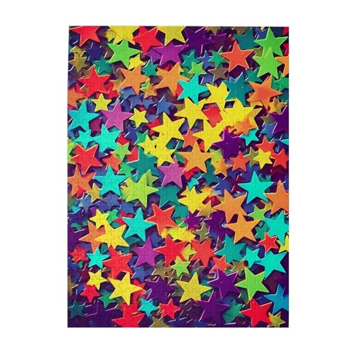 500-teiliges Puzzle für Erwachsene, herausfordernde Puzzles für Spieleabende, Holzpuzzle, personalisierbar, individuelle Holzpuzzles für Familie, viele Sterne, Bilderpuzzles, fertige Größe 51,8 x 38,1 500-teiliges Puzzle für Erwachsene, herausfordernde Puzzles für Spieleabende, Holzpuzzle, personalisierbar, individuelle Holzpuzzles für Familie, viele Sterne, Bilderpuzzles, fertige Größe 51,8 x 38,1 von KTHSNSKL
