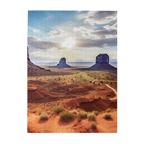 500-teiliges Puzzle für Erwachsene, herausfordernde Puzzles für Spieleabende, Holzpuzzle, personalisierbar, individuelle Holzpuzzles für Familienlandschaft des Denkmals, Bildpuzzles, fertige Größe 500-teiliges Puzzle für Erwachsene, herausfordernde Puzzles für Spieleabende, Holzpuzzle, personalisierbar, individuelle Holzpuzzles für Familienlandschaft des Denkmals, Bildpuzzles, fertige Größe von KTHSNSKL