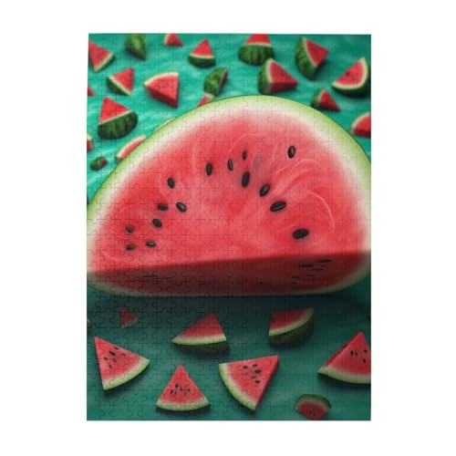 500-teiliges Puzzle für Erwachsene, herausfordernde Puzzles für Spieleabende, Holzpuzzle, personalisierbar, individuelle Holzpuzzles für Familientraum, Wassermelonen-Bilderpuzzles, fertige Größe 51,8 500-teiliges Puzzle für Erwachsene, herausfordernde Puzzles für Spieleabende, Holzpuzzle, personalisierbar, individuelle Holzpuzzles für Familientraum, Wassermelonen-Bilderpuzzles, fertige Größe 51,8 von KTHSNSKL
