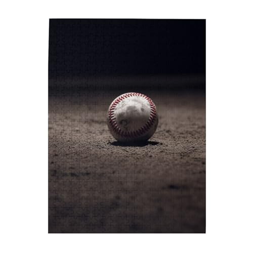 500-teiliges Puzzle für Erwachsene, herausfordernde Puzzles für Spieleabende, Holzpuzzle, personalisierte Holzpuzzles für Familie, Baseball-Bilderpuzzles, fertige Größe 51,8 x 38,1 cm 500-teiliges Puzzle für Erwachsene, herausfordernde Puzzles für Spieleabende, Holzpuzzle, personalisierte Holzpuzzles für Familie, Baseball-Bilderpuzzles, fertige Größe 51,8 x 38,1 cm von KTHSNSKL