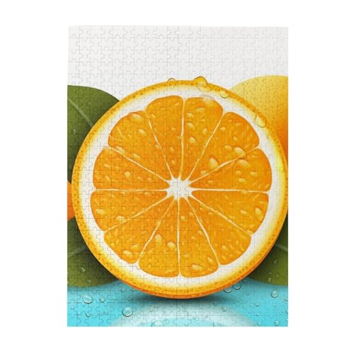 500-teiliges Puzzle für Erwachsene, herausfordernde Puzzles für Spieleabende, Holzpuzzle, personalisierte Holzpuzzles für Familie, frische orangefarbene Früchte, Bildpuzzles, fertige Größe 51,8 x 38,1 500-teiliges Puzzle für Erwachsene, herausfordernde Puzzles für Spieleabende, Holzpuzzle, personalisierte Holzpuzzles für Familie, frische orangefarbene Früchte, Bildpuzzles, fertige Größe 51,8 x 38,1 von KTHSNSKL