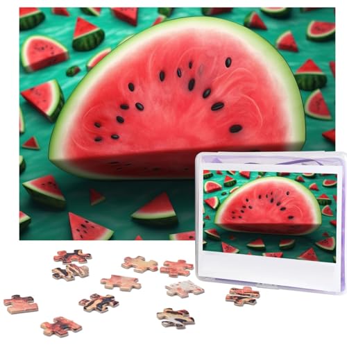 500-teiliges Puzzle für Erwachsene, herausforderndes Puzzle für Spieleabende, Holzpuzzle, personalisierbar, individuelle Holz-Puzzles für Familientraum, Wassermelonen-Bilderpuzzles, fertige Größe 51,8 500-teiliges Puzzle für Erwachsene, herausforderndes Puzzle für Spieleabende, Holzpuzzle, personalisierbar, individuelle Holz-Puzzles für Familientraum, Wassermelonen-Bilderpuzzles, fertige Größe 51,8 von KTHSNSKL