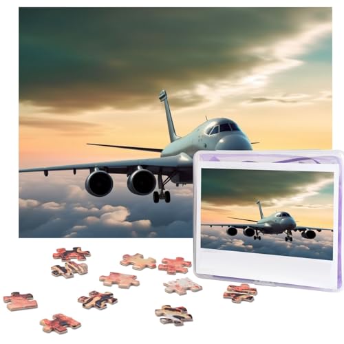 500-teiliges Puzzle für Erwachsene, herausforderndes Puzzle für Spieleabende, Holzpuzzle, personalisierte Holz-Puzzles für Familienflugzeug, Bilderpuzzles, fertige Größe 51,8 x 38,1 cm 500-teiliges Puzzle für Erwachsene, herausforderndes Puzzle für Spieleabende, Holzpuzzle, personalisierte Holz-Puzzles für Familienflugzeug, Bilderpuzzles, fertige Größe 51,8 x 38,1 cm von KTHSNSKL