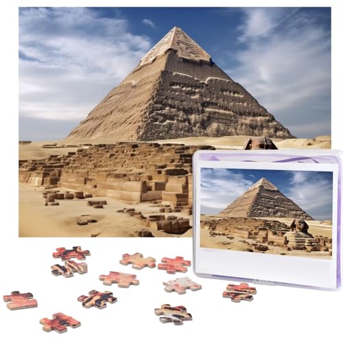 500-teiliges Puzzle für Erwachsene, herausforderndes Puzzle für Spieleabende, Holzpuzzle, personalisierte Holz-Puzzles für Familienpyramiden von Ägypten, Bilderpuzzles, fertige Größe 51,8 x 38,1 cm 500-teiliges Puzzle für Erwachsene, herausforderndes Puzzle für Spieleabende, Holzpuzzle, personalisierte Holz-Puzzles für Familienpyramiden von Ägypten, Bilderpuzzles, fertige Größe 51,8 x 38,1 cm von KTHSNSKL