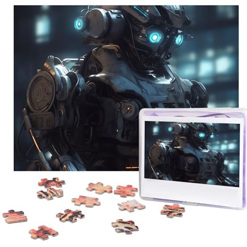 500-teiliges Puzzle für Erwachsene, herausforderndes Puzzle für Spieleabende, Holzpuzzle, personalisierte Holz-Puzzles für die Zukunft, Roboter-Bilderpuzzles, fertige Größe 51,8 x 38,1 cm 500-teiliges Puzzle für Erwachsene, herausforderndes Puzzle für Spieleabende, Holzpuzzle, personalisierte Holz-Puzzles für die Zukunft, Roboter-Bilderpuzzles, fertige Größe 51,8 x 38,1 cm von KTHSNSKL