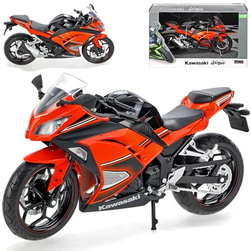 KTM Kawasaki Ninja 300 Rot Schwarz 1/12 Modell Motorrad Modell Auto KTM Kawasaki Ninja 300 Rot Schwarz 1/12 Modell Motorrad Modell Auto von KTM