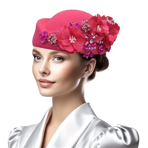 KUAIYIJU 3D-Blumenhut für Cocktail-Party, Frauenhut, Kopfbedeckung, Themenparty, Kostüm, Hut KUAIYIJU 3D-Blumenhut für Cocktail-Party, Frauenhut, Kopfbedeckung, Themenparty, Kostüm, Hut von KUAIYIJU