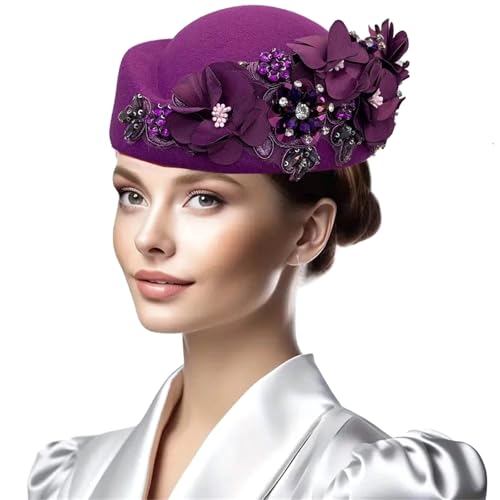 KUAIYIJU 3D-Blumenhut für Cocktail-Party, Frauenhut, Kopfbedeckung, Themenparty, Kostüm, Hut KUAIYIJU 3D-Blumenhut für Cocktail-Party, Frauenhut, Kopfbedeckung, Themenparty, Kostüm, Hut von KUAIYIJU