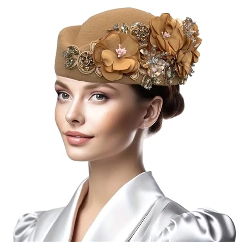 KUAIYIJU 3D-Blumenhut für Cocktail-Party, Frauenhut, Kopfbedeckung, Themenparty, Kostüm, Hut KUAIYIJU 3D-Blumenhut für Cocktail-Party, Frauenhut, Kopfbedeckung, Themenparty, Kostüm, Hut von KUAIYIJU