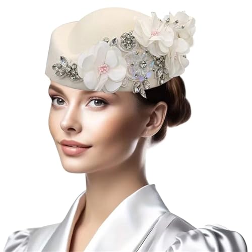 KUAIYIJU 3D-Blumenhut für Cocktail-Party, Frauenhut, Kopfbedeckung, Themenparty, Kostüm, Hut KUAIYIJU 3D-Blumenhut für Cocktail-Party, Frauenhut, Kopfbedeckung, Themenparty, Kostüm, Hut von KUAIYIJU