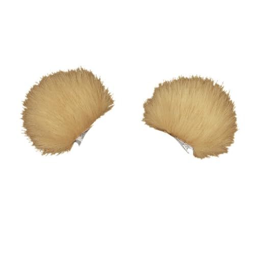 KUAIYIJU Cosplay Anime Haarspange Plüsch Bär Ohr Haarspangen Japanische Stile Dressingup Dienstmädchen Kopfbedeckung Halloween Kostüm Zubehör von KUAIYIJU