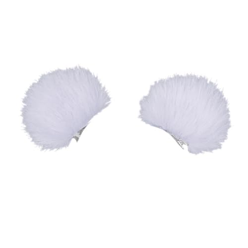 KUAIYIJU Cosplay Anime Haarspange Plüsch Bär Ohr Haarspangen Japanische Stile Dressingup Dienstmädchen Kopfbedeckung Halloween Kostüm Zubehör von KUAIYIJU