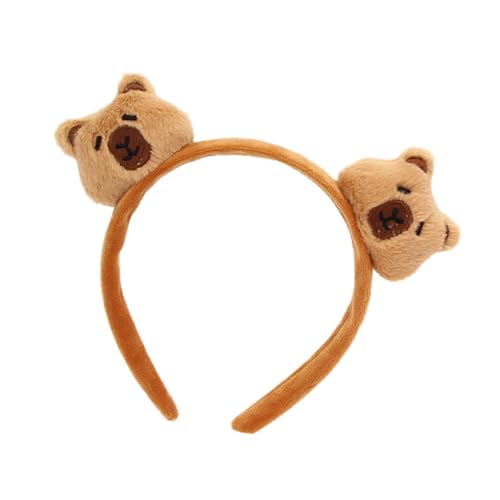 KUAIYIJU Modisches Bären-Haarband für Mädchen, weich und bequem, Kopfbedeckung, verstellbarer Kopfschmuck, Cosplay-Kostüm-Zubehör von KUAIYIJU