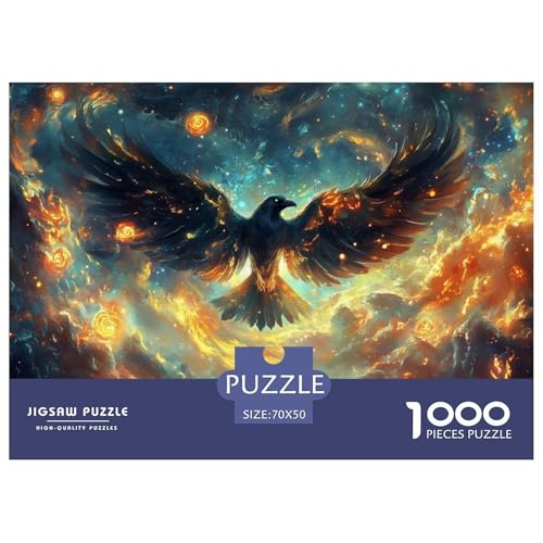 Adler Puzzle 1000 Teile Für Erwachseneund Kinder Geschicklichkeitsspiel Spaß Klassisches Puzzle Geschenke von KUANGYH