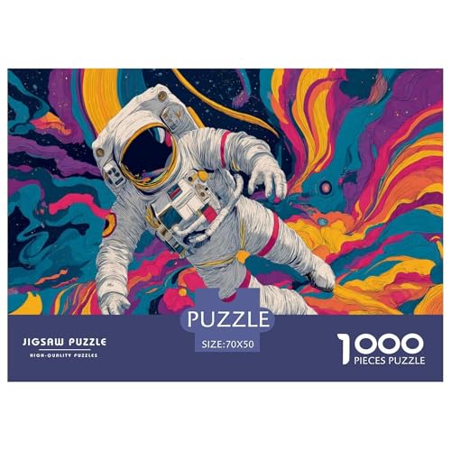 Astronaut Puzzles 1000 Teile Für Erwachsene Und Kinder Ab 12 Jahren Geschicklichkeitsspiel Farbenfrohes Puzzle Geschenke Astronaut Puzzles 1000 Teile Für Erwachsene Und Kinder Ab 12 Jahren Geschicklichkeitsspiel Farbenfrohes Puzzle Geschenke von KUANGYH