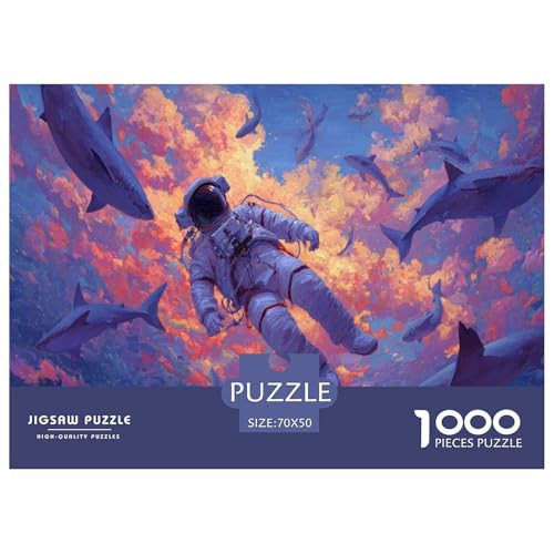 Astronaut Puzzles 1000 Teile Für Erwachsene Und Kinder Ab 12 Jahren Pädagogisches Spiel Spaß Klassisches Puzzle Geschenke Astronaut Puzzles 1000 Teile Für Erwachsene Und Kinder Ab 12 Jahren Pädagogisches Spiel Spaß Klassisches Puzzle Geschenke von KUANGYH