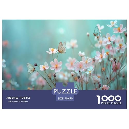 Blumen und Pflanzen Puzzle 1000 Teile Für Erwachsene Und Kinder Ab 12 Jahren Herausforderung Spielzeug Spaß Klassisches Puzzle Geschenke von KUANGYH