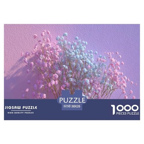 Blumen und Pflanzen Puzzles 1000 Teile Für Erwachsene Und Kinder Ab 12 Jahren Herausforderung Spielzeug Spaß Klassisches Puzzle Geschenke von KUANGYH