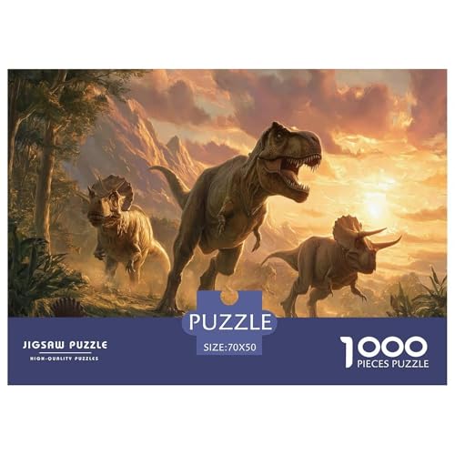 Dinosaurier Puzzle 1000 Teile Für Erwachsene Und Kinder Ab 12 Jahren Geschicklichkeitsspiel Spaß Klassisches Puzzle Geschenke Dinosaurier Puzzle 1000 Teile Für Erwachsene Und Kinder Ab 12 Jahren Geschicklichkeitsspiel Spaß Klassisches Puzzle Geschenke von KUANGYH