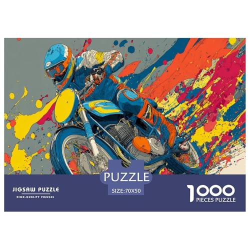 Dirt Bike Puzzles 1000 Teile Für Erwachsene Und Kinder Ab 12 Jahren Herausforderung Spielzeug Farbenfrohes Puzzle Geschenke Dirt Bike Puzzles 1000 Teile Für Erwachsene Und Kinder Ab 12 Jahren Herausforderung Spielzeug Farbenfrohes Puzzle Geschenke von KUANGYH