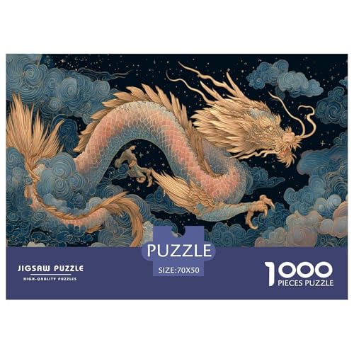Drachen Puzzle 1000 Teile Für Erwachseneund Kinder Geschicklichkeitsspiel Farbenfrohes Puzzle Geschenke Drachen Puzzle 1000 Teile Für Erwachseneund Kinder Geschicklichkeitsspiel Farbenfrohes Puzzle Geschenke von KUANGYH